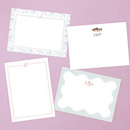 Custom Stationery Designs (Set of 15)