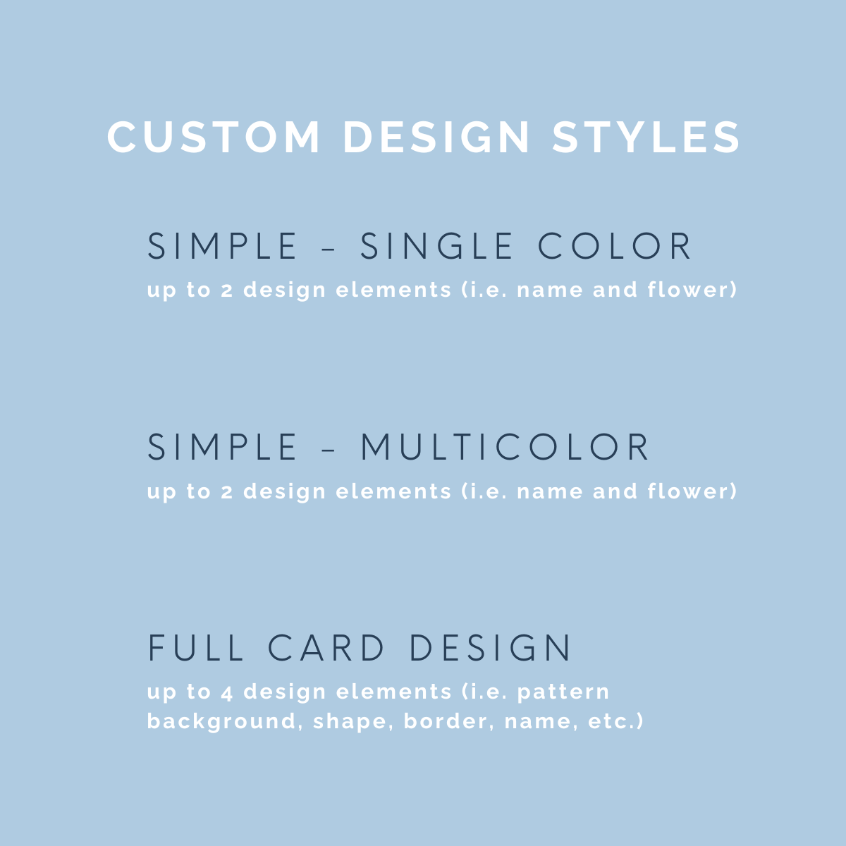 Custom Stationery Designs (Set of 15)