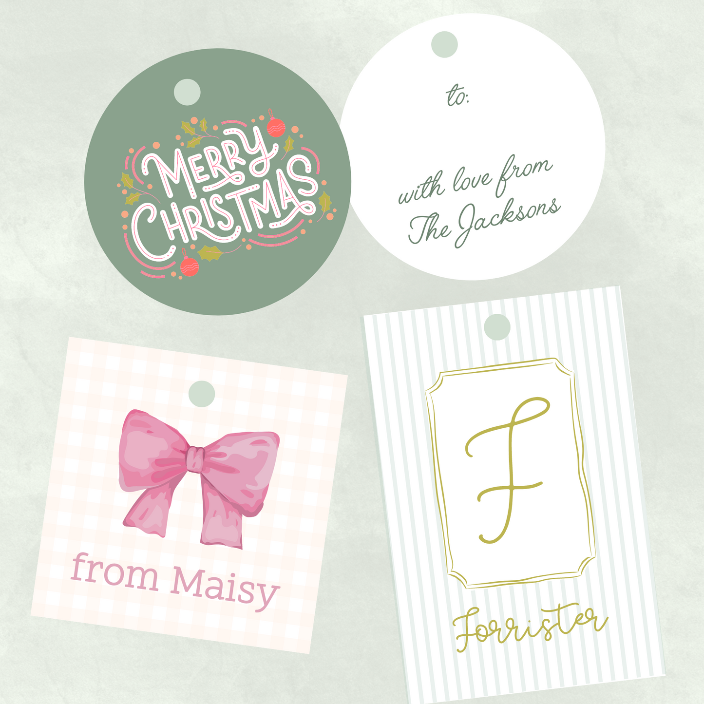 Custom Gift Tags | Holiday 2024