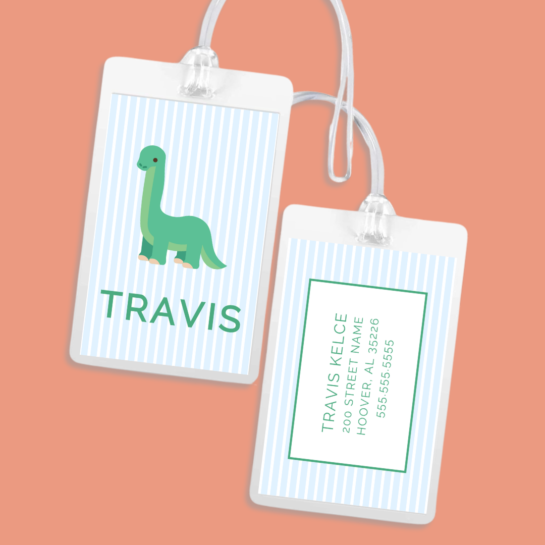 Laminated Bag Tag (2.5"x3.5")